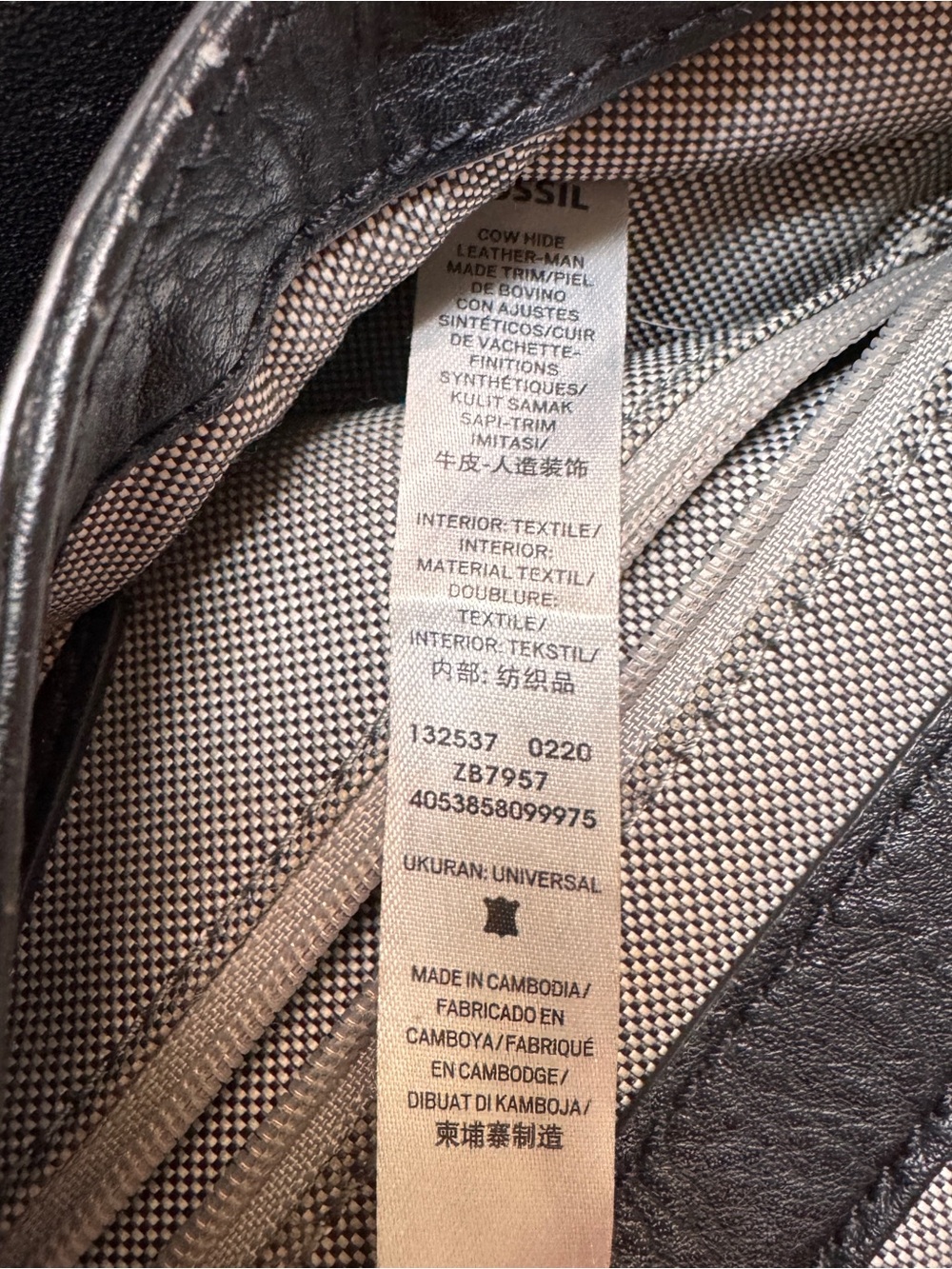 Fossil Wiley Leather Bag- Excellent Condition! - Picture 15 of 16
